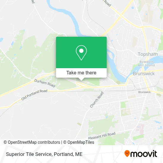 Superior Tile Service map