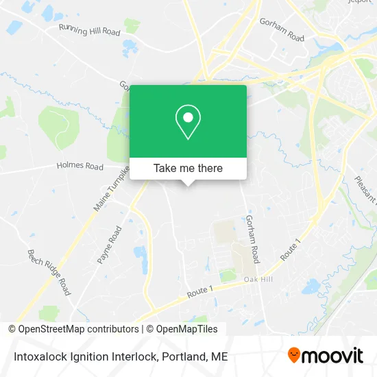 Intoxalock Ignition Interlock map