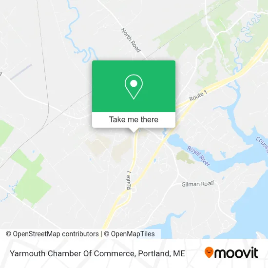 Yarmouth Chamber Of Commerce map