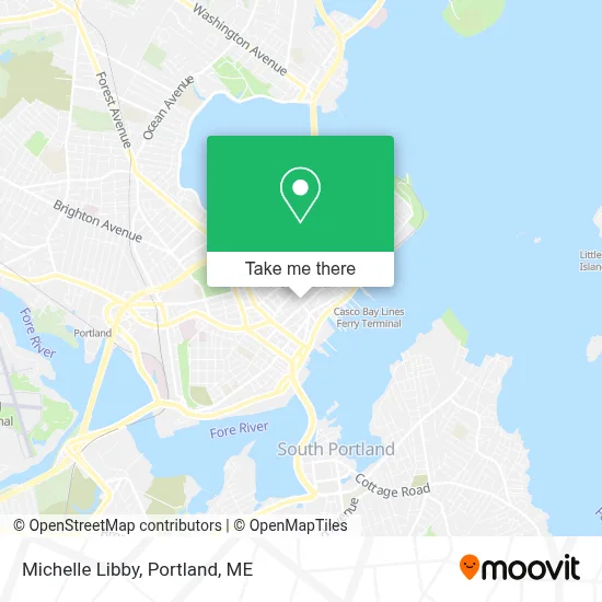 Michelle Libby map