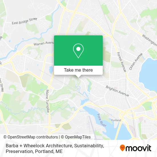 Barba + Wheelock Architecture, Sustainability, Preservation map