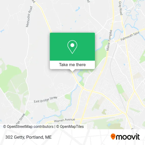 302 Getty map