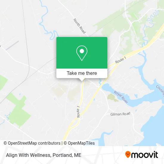 Align With Wellness map