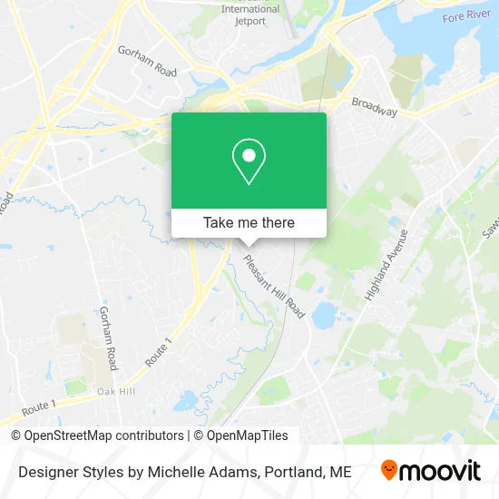 Designer Styles by Michelle Adams map