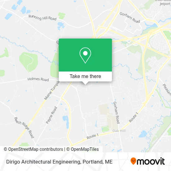 Dirigo Architectural Engineering map