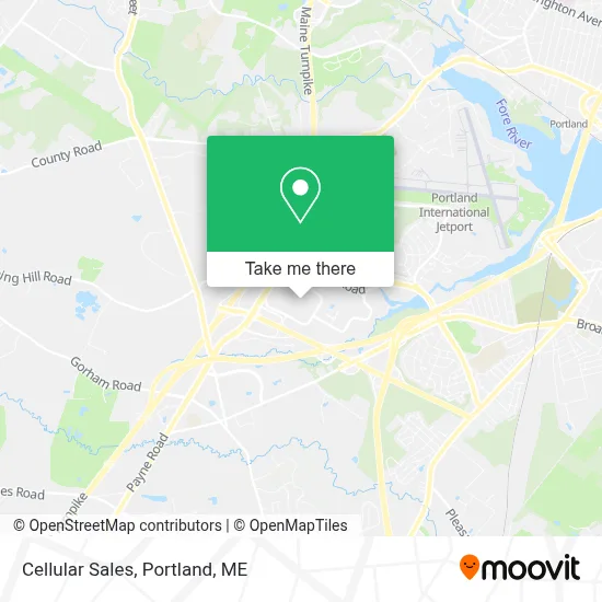 Cellular Sales map