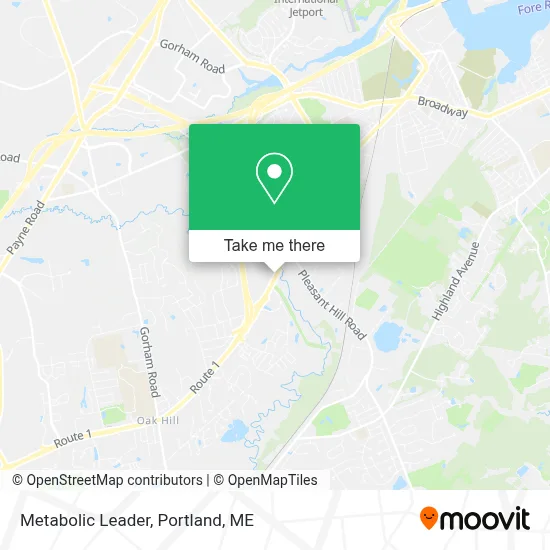 Metabolic Leader map