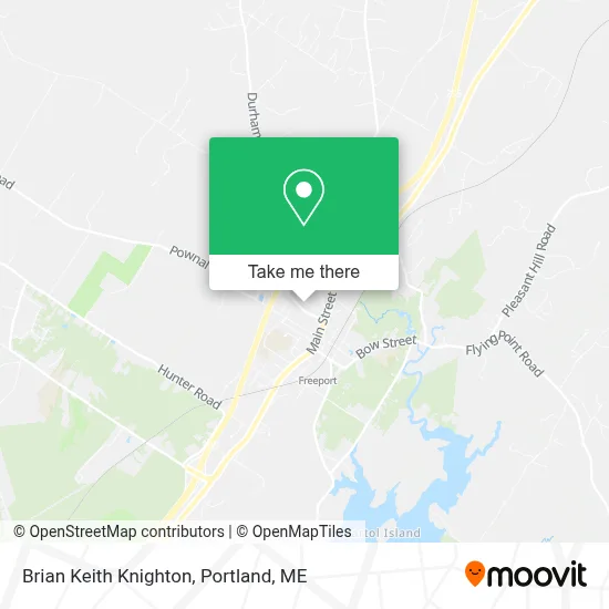 Brian Keith Knighton map