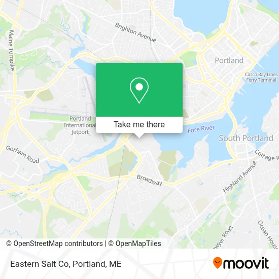 Eastern Salt Co map