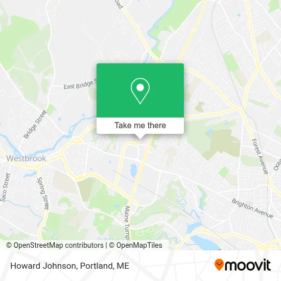 Howard Johnson map