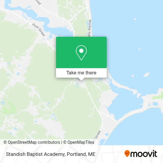 Standish Baptist Academy map