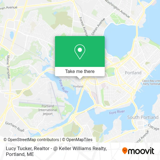 Lucy Tucker, Realtor - @ Keller Williams Realty map