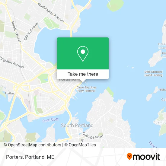 Porters map