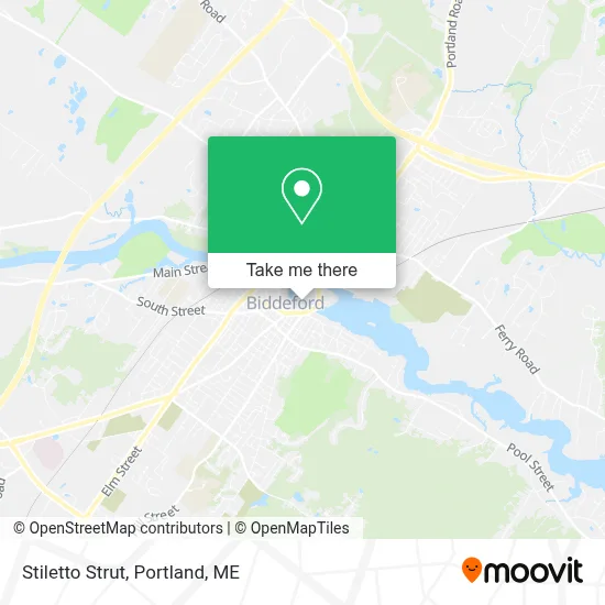 Stiletto Strut map