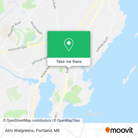 Atm Walgreens map