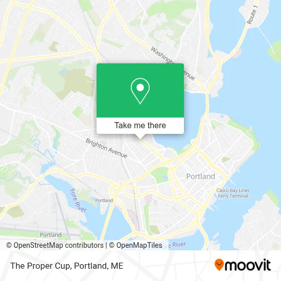 The Proper Cup map