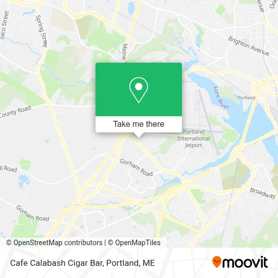 Cafe Calabash Cigar Bar map