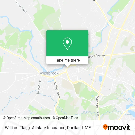 William Flagg: Allstate Insurance map