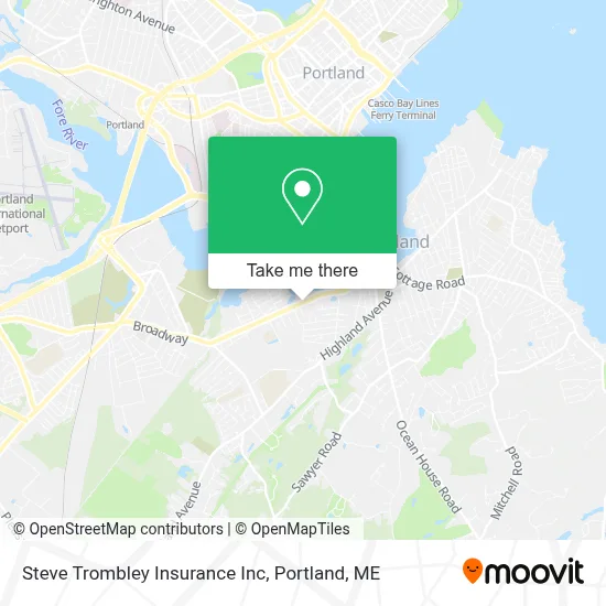 Steve Trombley Insurance Inc map