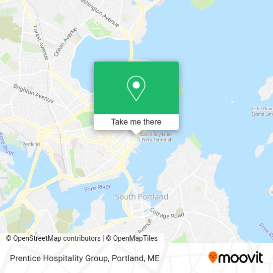 Prentice Hospitality Group map