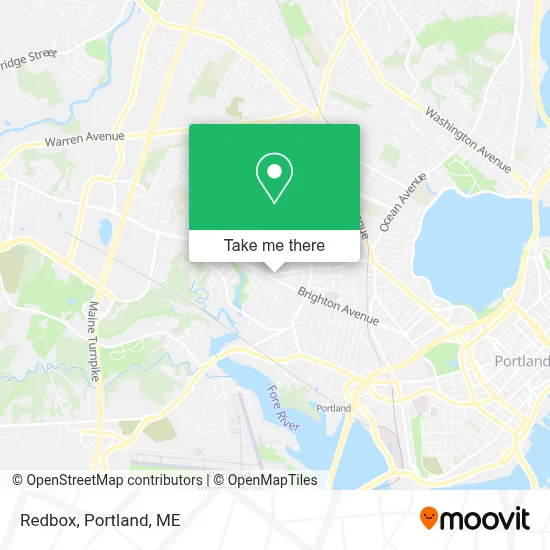 Redbox map