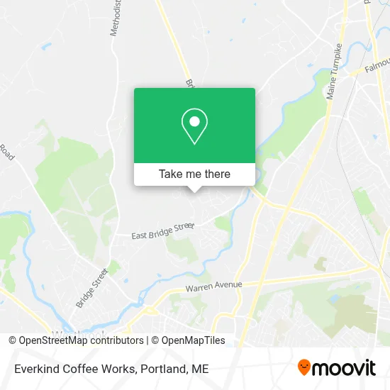 Everkind Coffee Works map