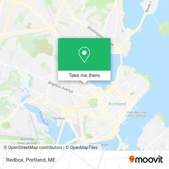 Redbox map