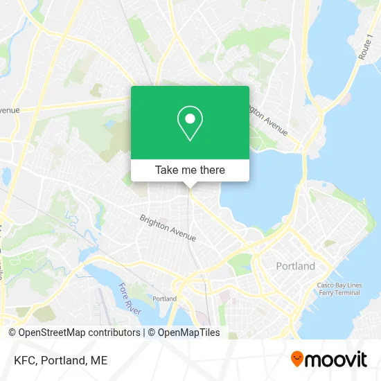 Kfc map