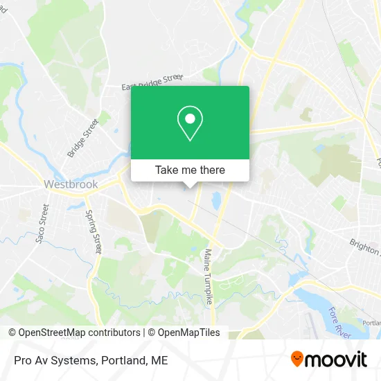 Pro Av Systems map