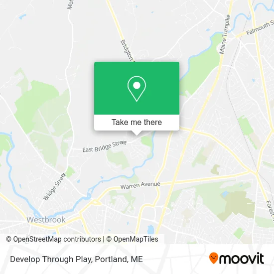 Develop Through Play map