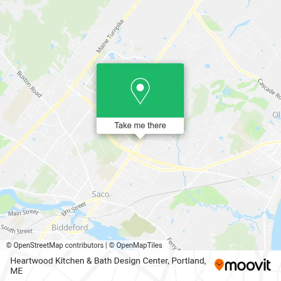 Heartwood Kitchen & Bath Design Center map