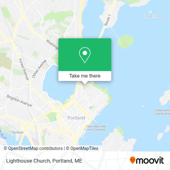 Lighthouse Church map