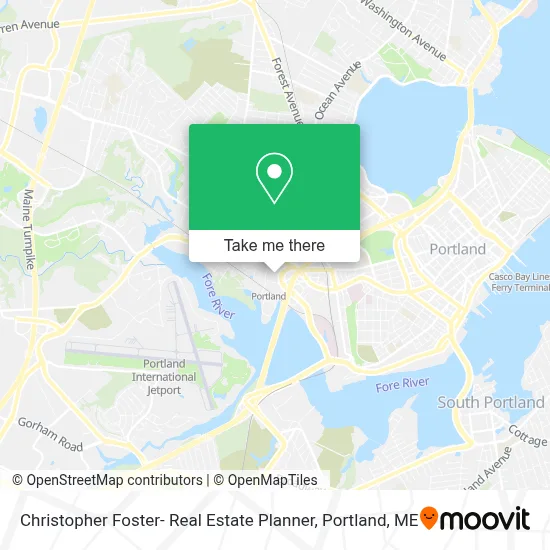 Christopher Foster- Real Estate Planner map