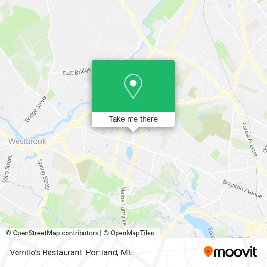 Verrillo's Restaurant map