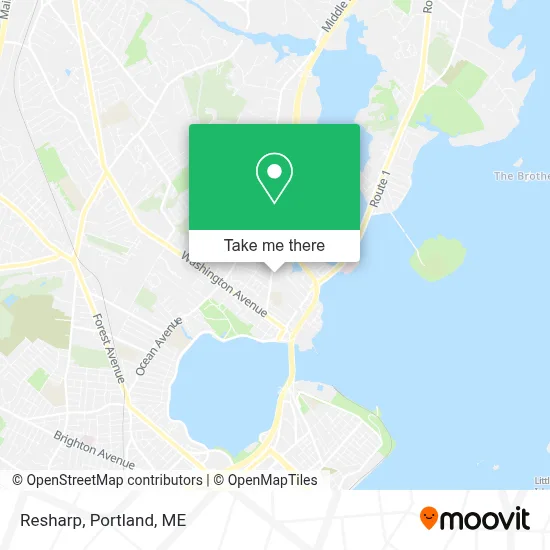 Resharp map