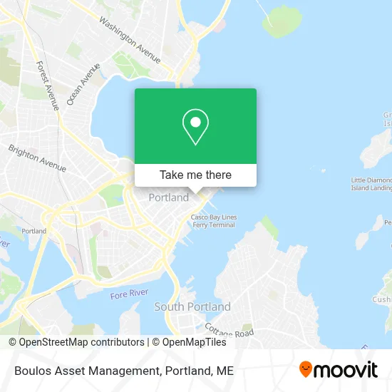Boulos Asset Management map