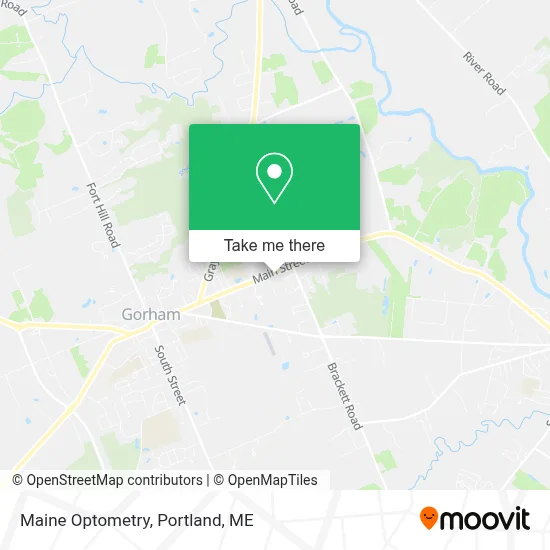 Maine Optometry map