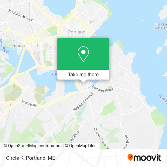 Circle K map