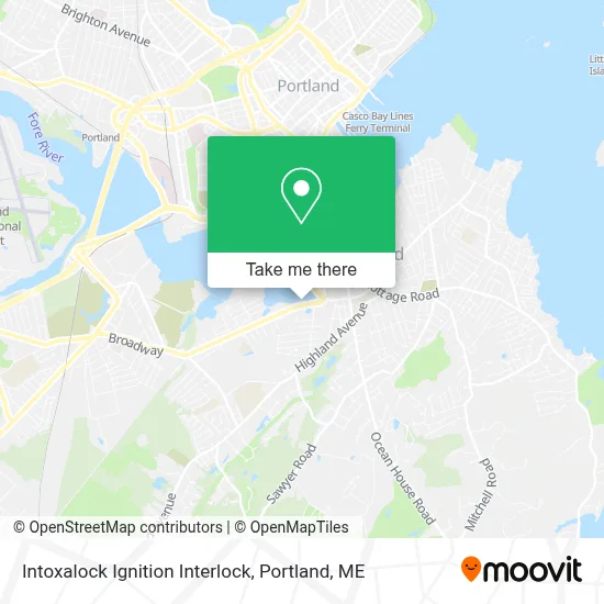 Intoxalock Ignition Interlock map