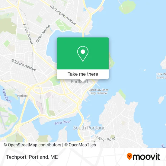 Techport map