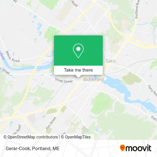 Gerar-Cook map
