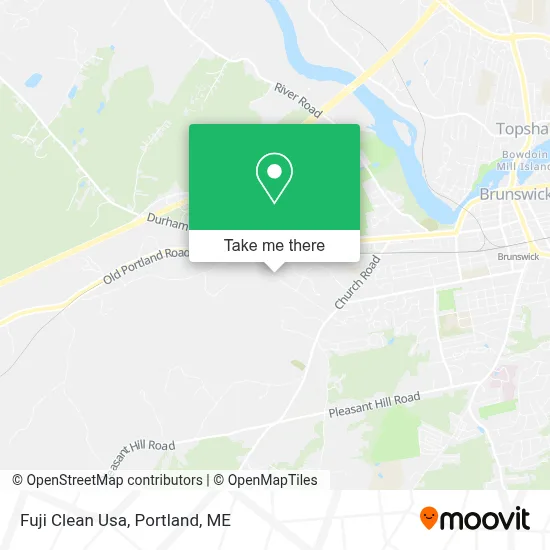 Fuji Clean Usa map