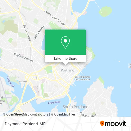 Daymark map