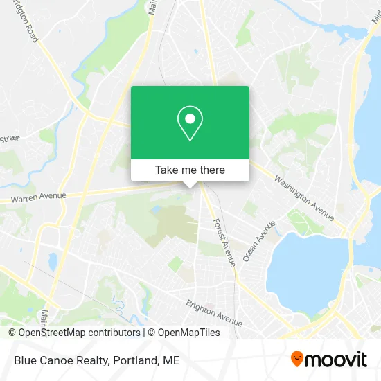 Blue Canoe Realty map