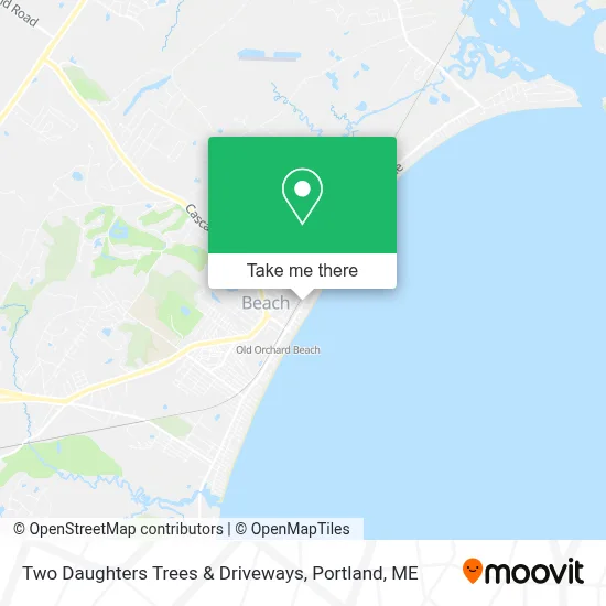 Two Daughters Trees & Driveways map