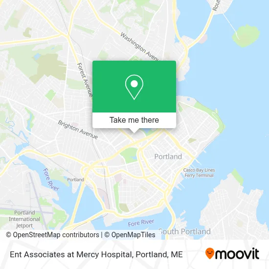 Ent Associates at Mercy Hospital map