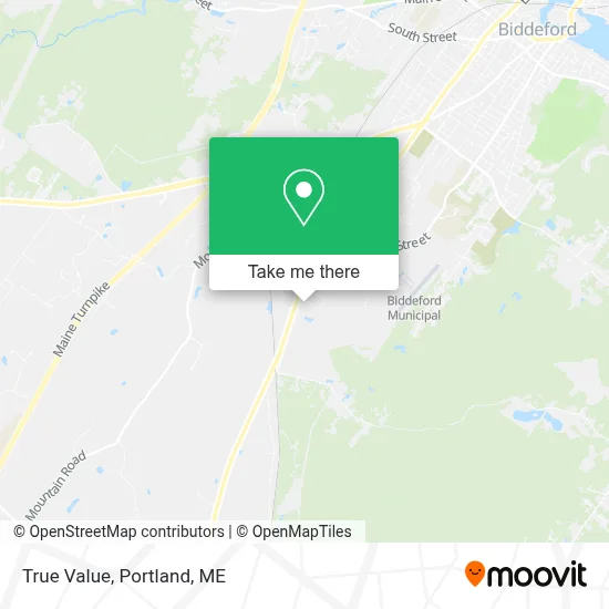 True Value map