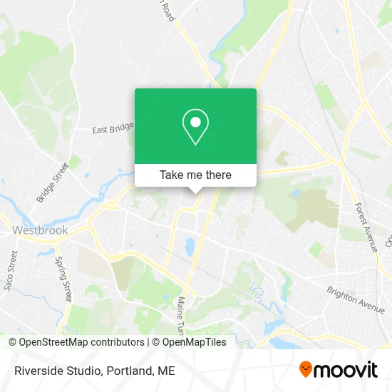 Riverside Studio map