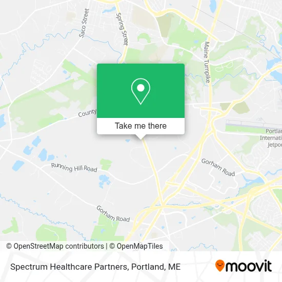 Spectrum Healthcare Partners map