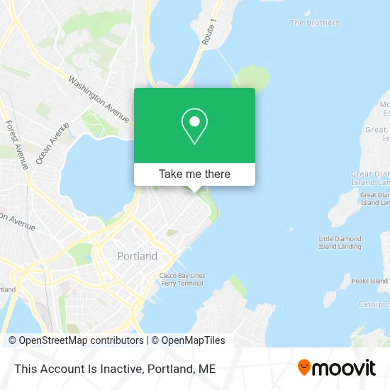 This Account Is Inactive map